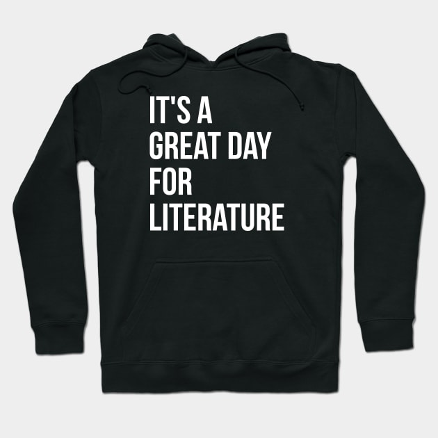 Literature Hoodie by OKDave